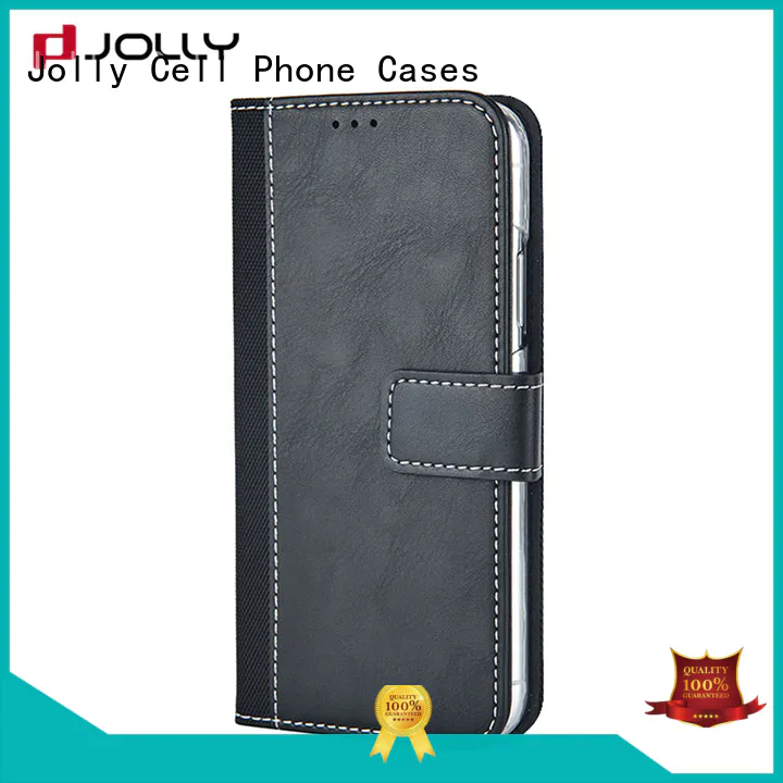 zip around phone case and wallet with printed pattern cover for iphone xs
