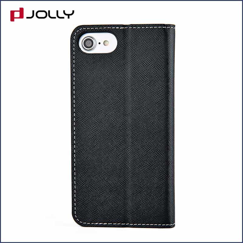 Jolly custom wallet case with id and credit pockets for apple