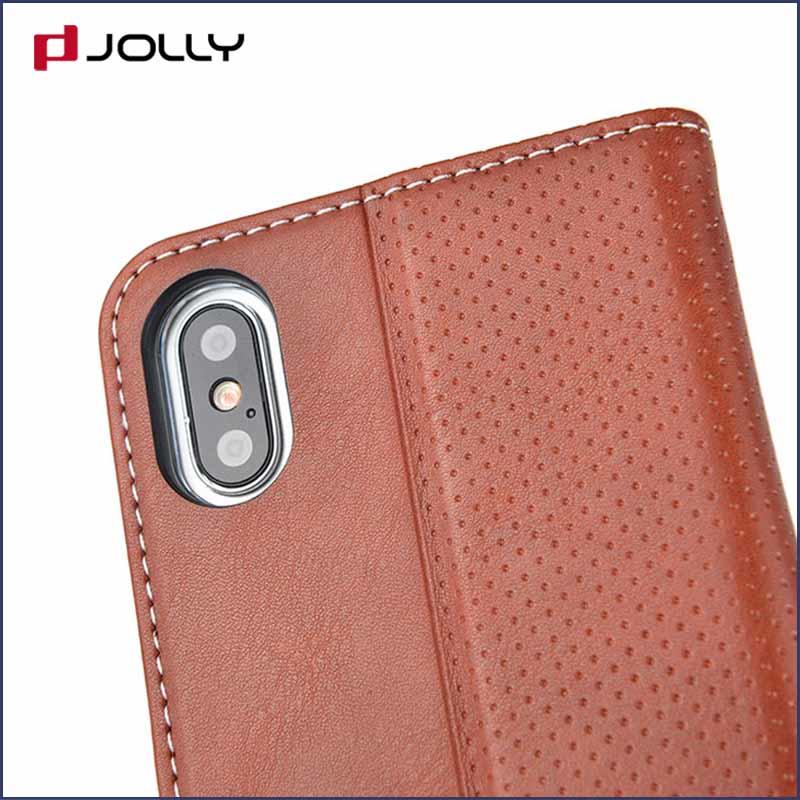 Jolly leather wallet phone case with id and credit pockets for sale