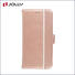 artificial zipper phone wallet with rfid blocking features for apple Jolly