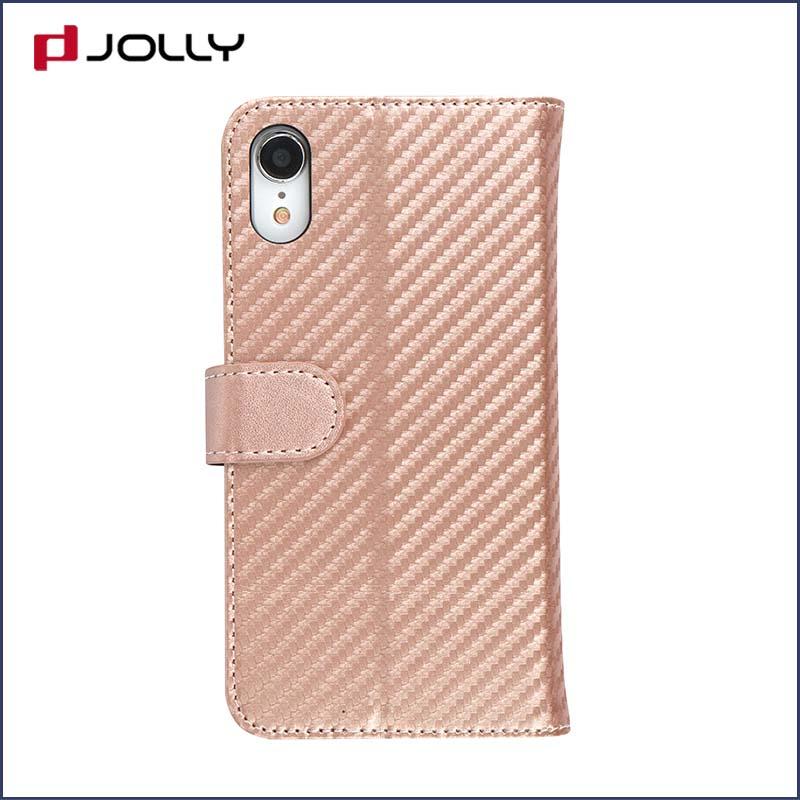 Jolly book leather cell phone wallet case factory for sale