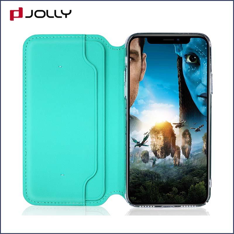 Jolly leather flip phone case factory for sale
