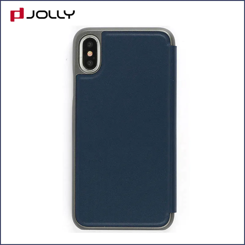 Jolly designer cell phone cases with strong magnetic closure for iphone xs