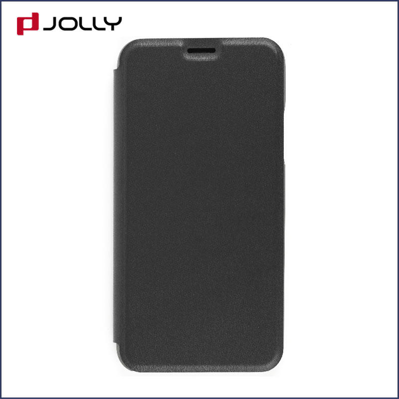 Jolly folio flip phone case with slot kickstand for mobile phone