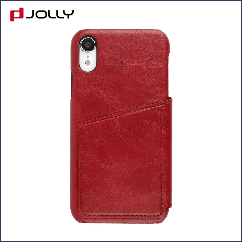 Jolly initial initial phone case with slot for iphone xs
