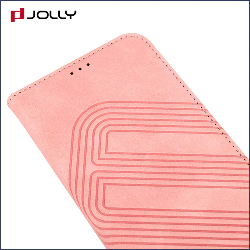 Jolly high quality initial phone case with strong magnetic closure for sale