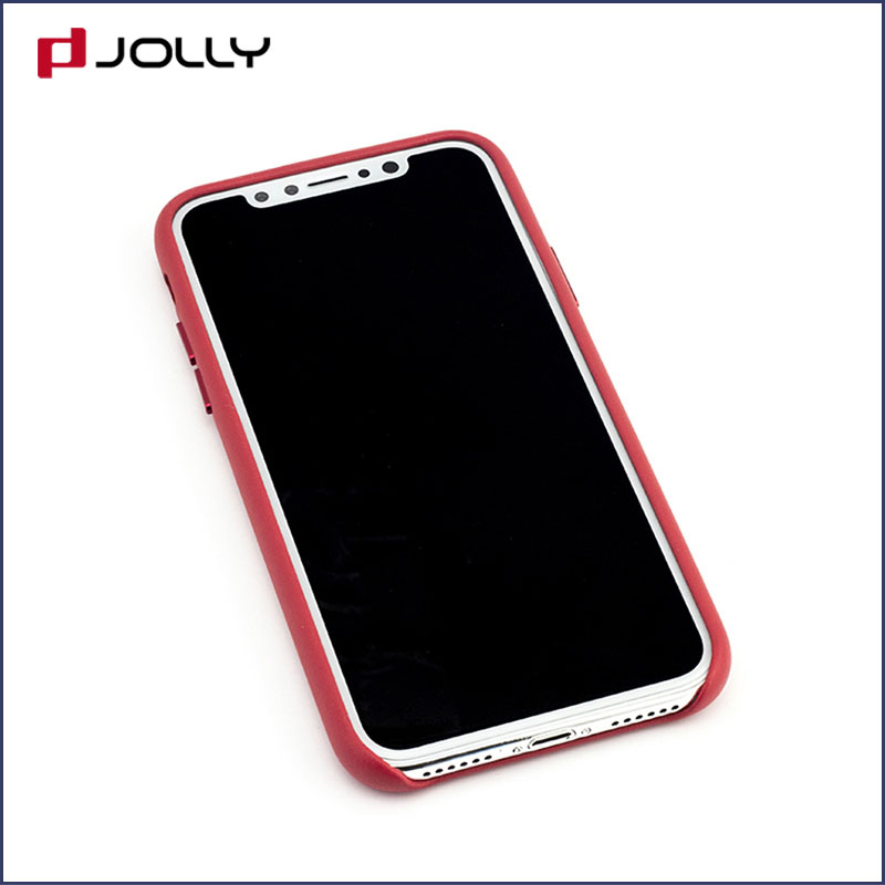 Jolly slim spliced two leather mobile back cover manufacturer for sale-13