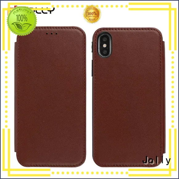 Jolly covers personalised leather phone case slot supplier