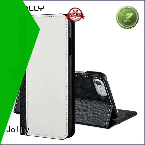 Jolly leather cell phone wallet company for sale