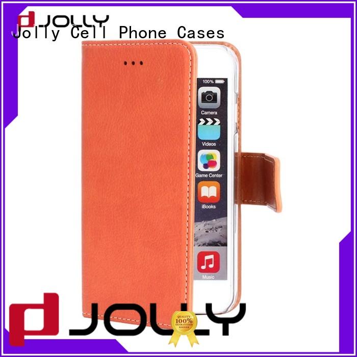 Jolly wristlet mens leather cell phone wallet ladies manufacturer
