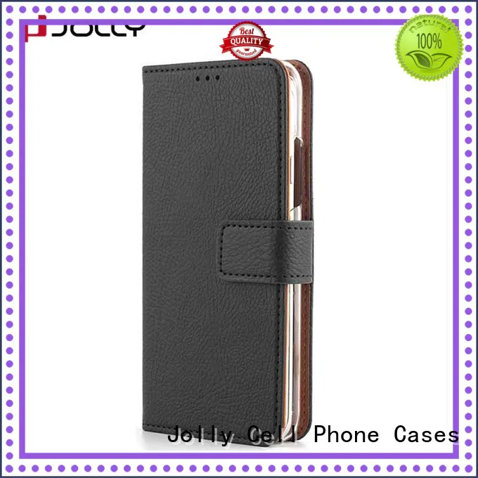 Jolly high quality cell phone wallet for busniess for mobile phone