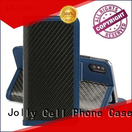 Jolly phone case and wallet with cash compartment for iphone xs