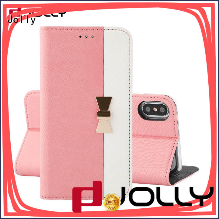 Jolly Brand cover pockets cell phone cases manufacture