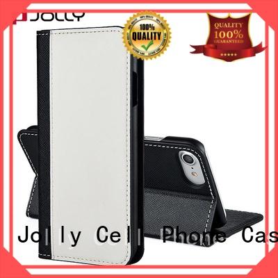 Jolly wallet style phone case with slot for iphone xs