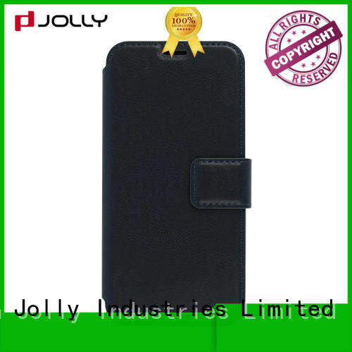 slim leather flip phone case with id and credit pockets for sale