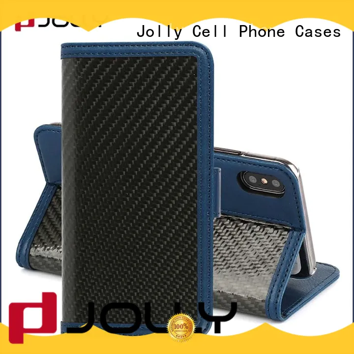 Jolly best mens cell phone wallet supply for iphone xs