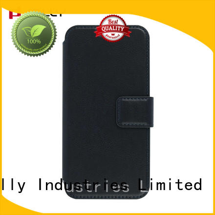 Mobile Cover For iPhone Xs, Slim Leather Flip Phone Case With Strong Magnetic Closure DJS1006