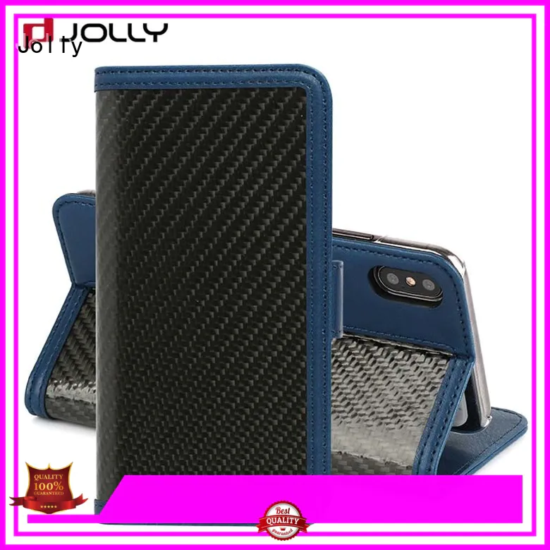 Jolly Brand slot card wallet phone case manufacture