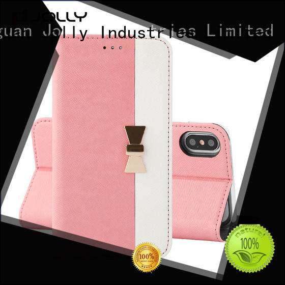 iPhone X Cell Phone Covers, Pu Leather Flip Phone Case With Slot Kickstand DJS0741