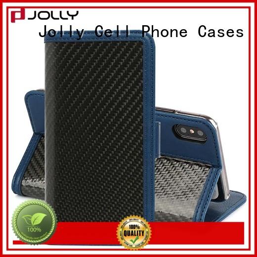Jolly cell phone wallet case supply for mobile phone
