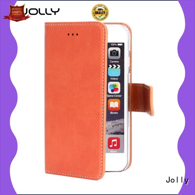 mobile phone wallets with printed pattern cover for iphone xs Jolly