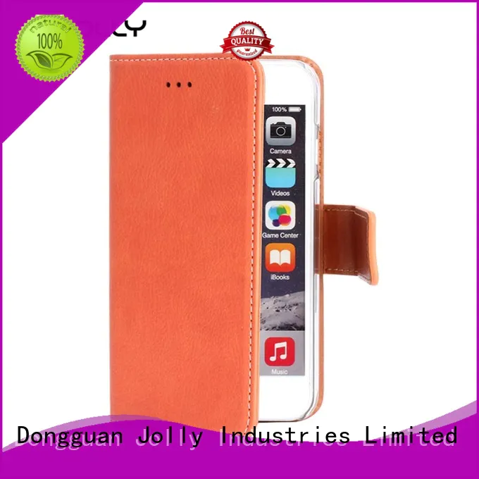 Jolly new wallet style phone case company for mobile phone
