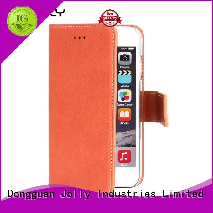 Jolly new wallet style phone case company for mobile phone
