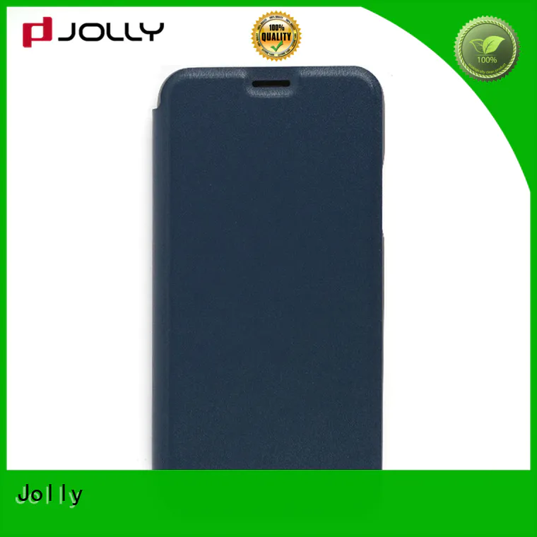 flip cell phone case with id and credit pockets for iphone xs Jolly