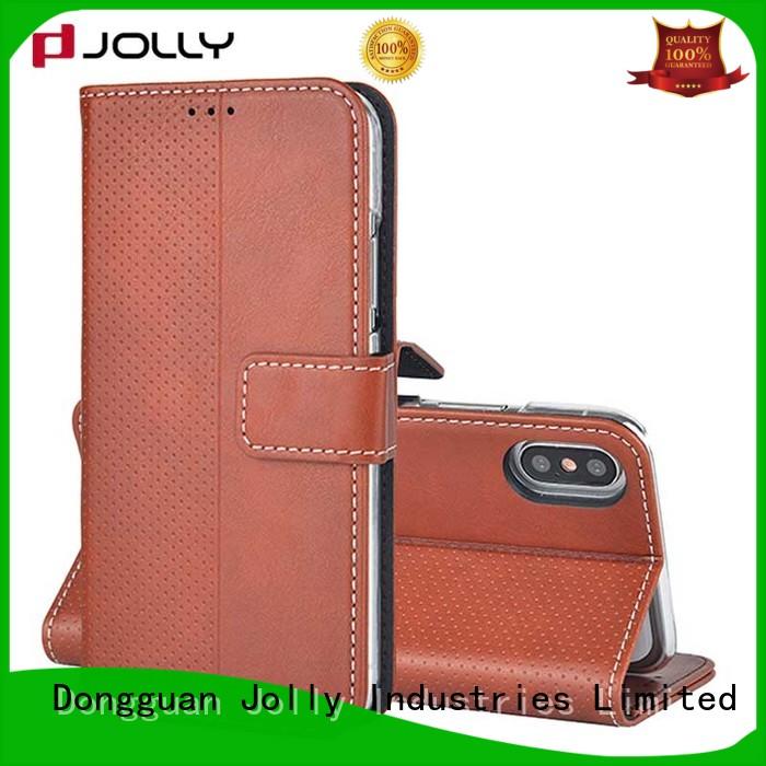 Jolly cell phone wallet purse company for iphone xs