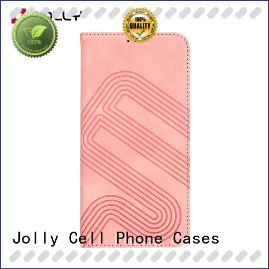 Jolly phone designer cell phone cases pockets supplier