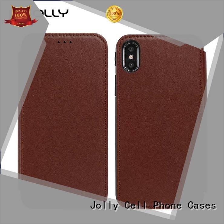 Jolly mobile smartphone flip case id supplier