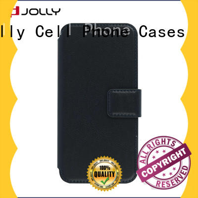 Jolly initial personalised leather phone case factory for iphone xs