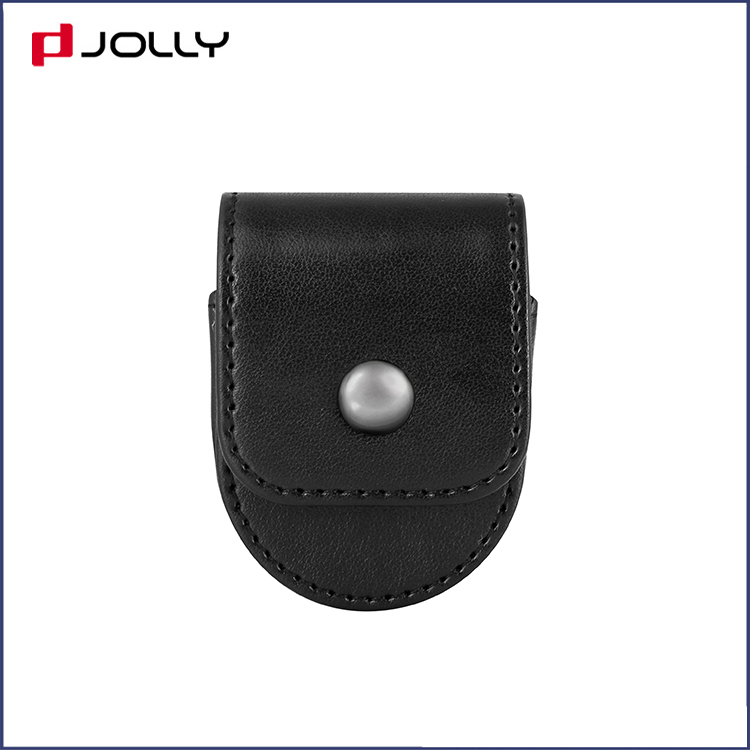 Anti-Drop PU Leather Custom Earphone Pouch for Apple Airpods DJS1656