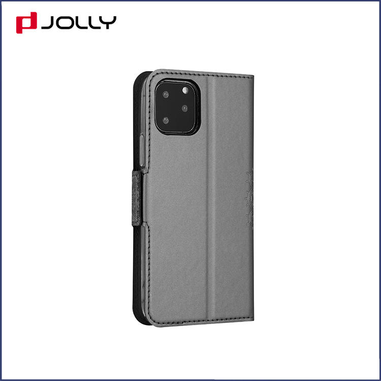 Jolly initial wholesale phone cases with slot kickstand for sale