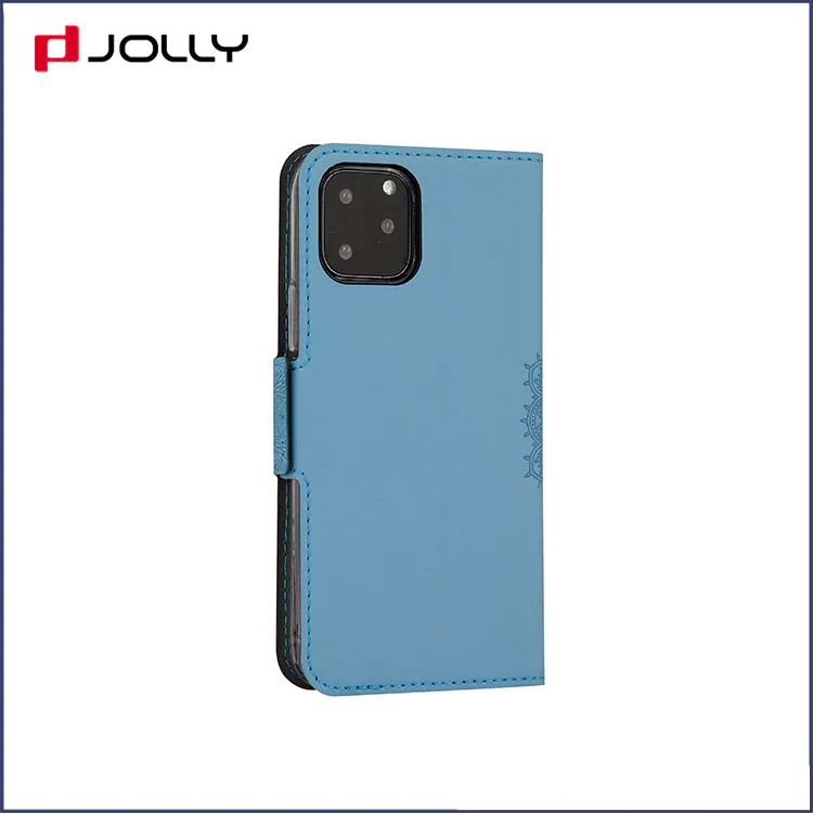 slim leather anti-radiation case with strong magnetic closure for mobile phone