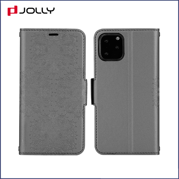 Jolly slim leather flip cell phone case supplier for mobile phone-3