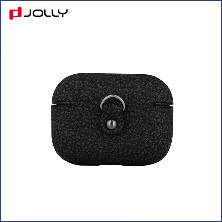 Custom Design Glitter PU Leather Protective Case Cover with Charging for Airpods Pro DJS1689-7A