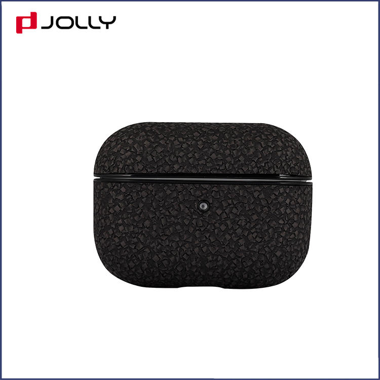 Custom Design Glitter PU Leather Protective Case Cover with Charging for Airpods Pro DJS1689-7A