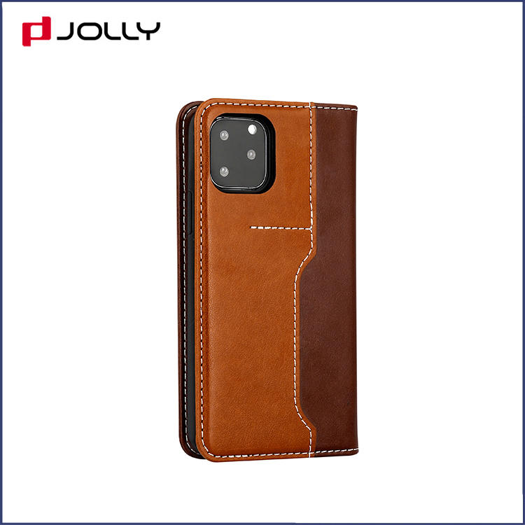 Classic Design recycled Leather Case for Apple iPhone13 Flip Phone Case with Back-side Card Slot