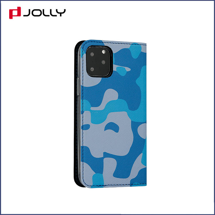 Jolly folio flip phone covers with slot kickstand for iphone xs