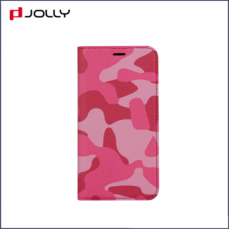 Jolly folio flip phone covers with slot kickstand for iphone xs