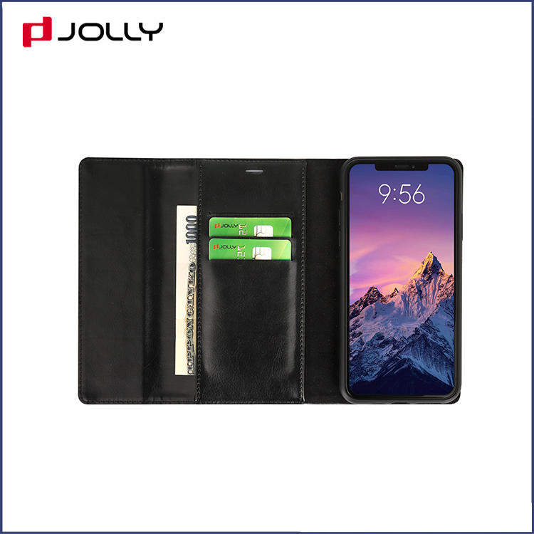 Jolly high quality phone case maker with id and credit pockets for apple