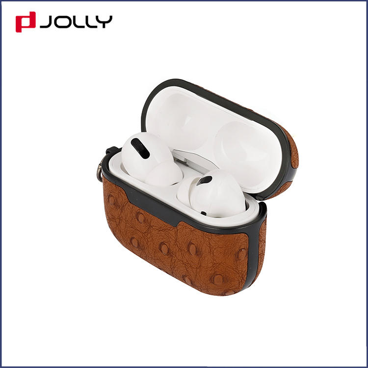 Unique Design With Charging Croco Leather Case Cover  for Apple Airpods Pro DJS1627-1