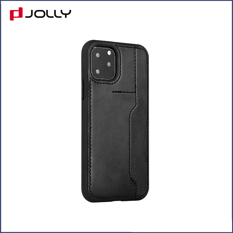 IPhone 11 Pro Mobile Back Cover TPU with Back-side Card Slot Protection Case DJS1651