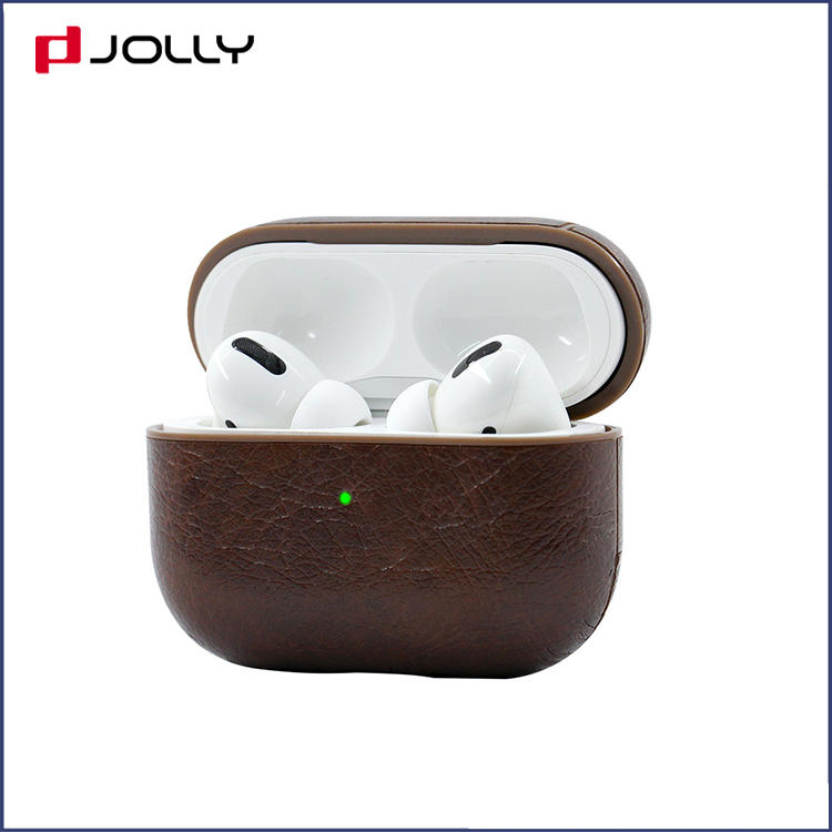 Custom PU Leather Protective Case Cover with Charging for Airpods Pro RJT-P0008
