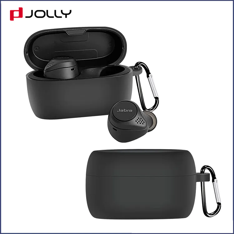 Custom Bluetooth Earphone Case Cover Wireless Charging Silicone For Jabra Elite75T