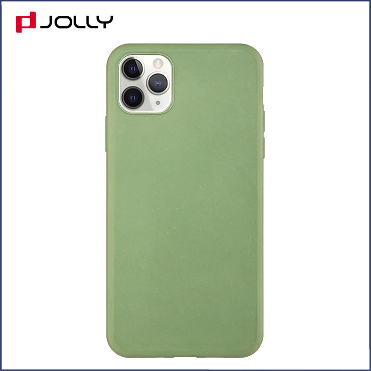 Antibacterial Eco-friendly Material Wheatstraw Mobile Phone Case for iPhone with Biodegradable Function