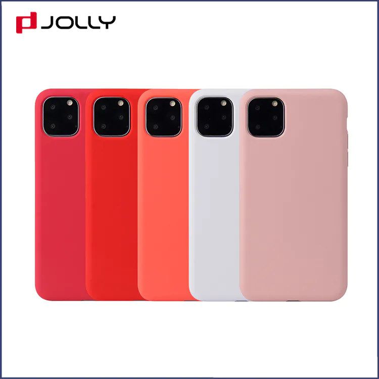 Soft Touch Liquid Silicone Mobile Phone Case with 4 Sides Wrap 2.55mm Thick For iPhone