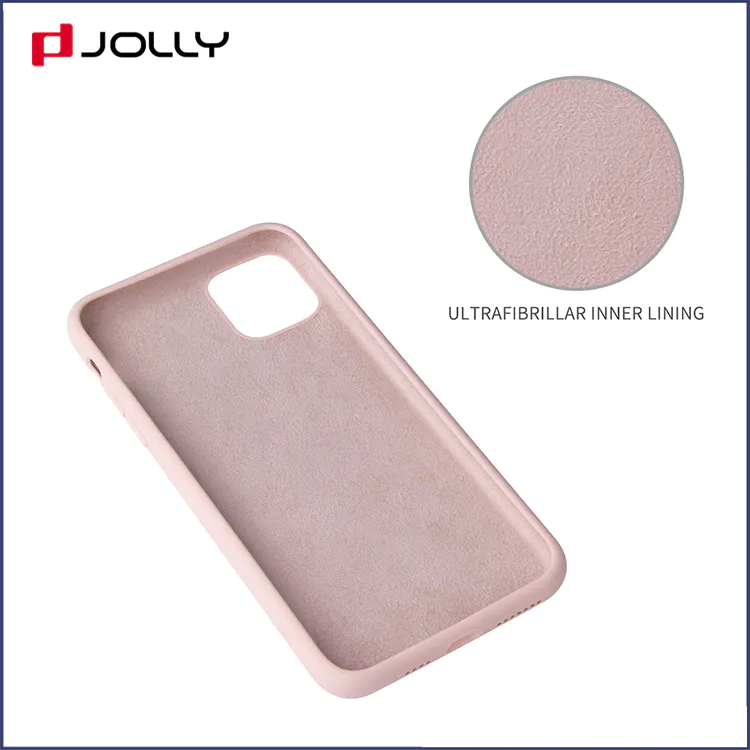 Soft Touch Liquid Silicone Mobile Phone Case with 4 Sides Wrap 2.55mm Thick For iPhone
