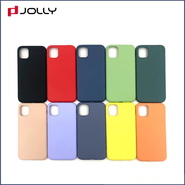 High Quality TPU Similar to Liquid Silicone Phone Cover for iPhone with Lining Imitation Microfiber